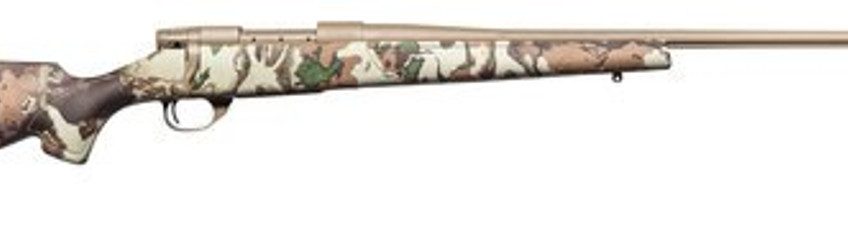 Weatherby Vanguard First Lite, 300 Winchester Magnum, 28" Barrel, Flat Dark Earth, Fist Lite Camo Synthetic Stock, 3Rd