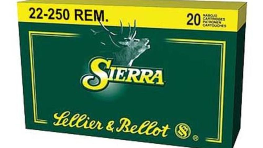 Sellier and Bellot 22-250 Remington 55 SBT 20Rd/Box