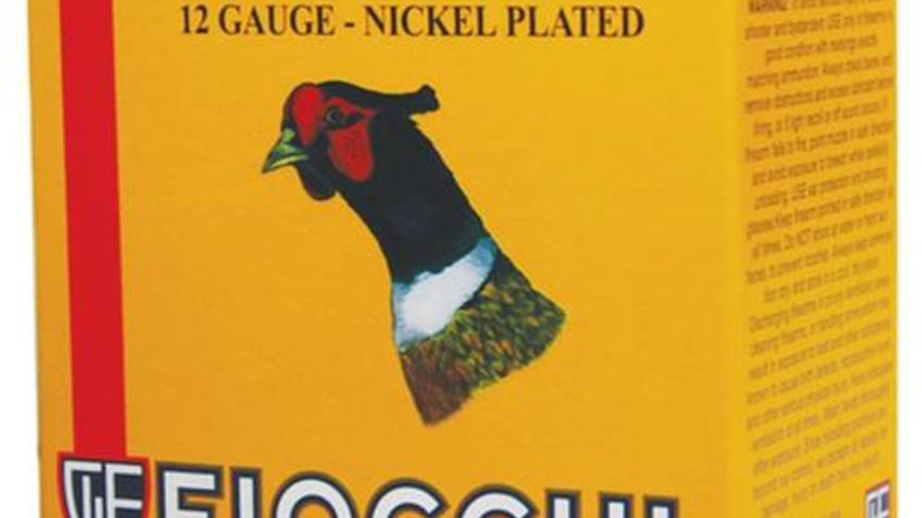 Fiocchi Golden Pheasant Nickel 12 Ga, 2.75", 1.3oz, 5 Shot, 1250 FPS, 25rd/Box