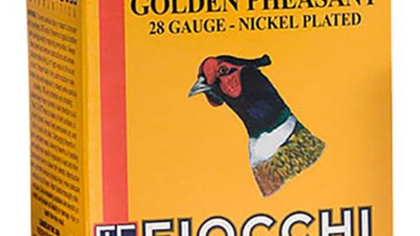 Fiocchi Golden Pheasant 28 Gauge 2-3/4in #6 7/8oz Upland Shotshells – 25 Rounds