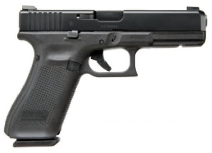 Glock G17 Gen5 9mm Luger 4.49in Black nDCL Steel Pistol – 17+1 Rounds