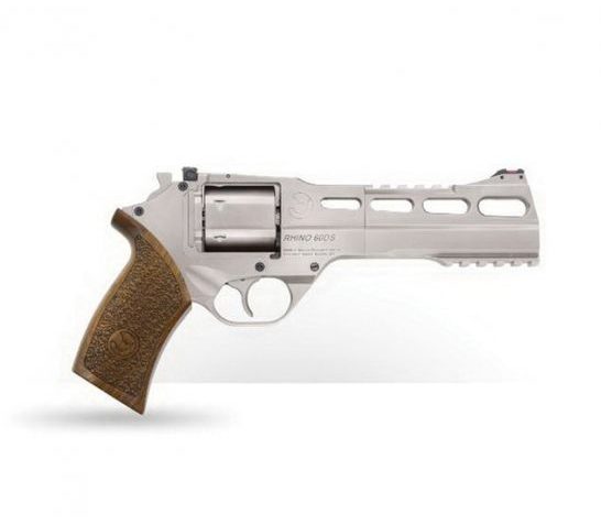 Chiappa Firearms Rhino Medium .357 Mag Revolver, Nickel Plated – CF340.249