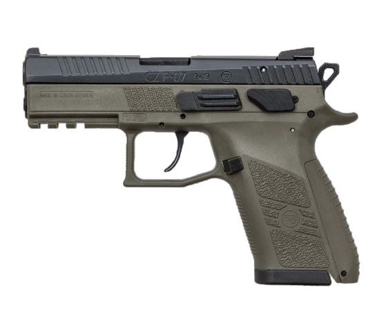 CZ-USA CZ P-07 9mm Pistol, OD Green – 91077