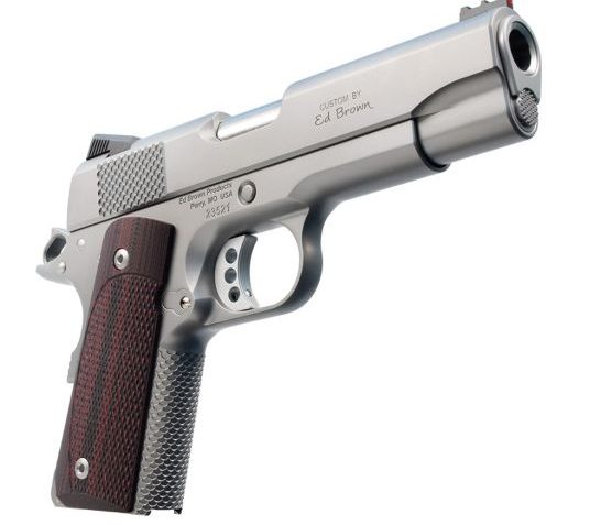 Ed Brown CCO .45 ACP Pistol, Matte Stainless – CCO18-SS