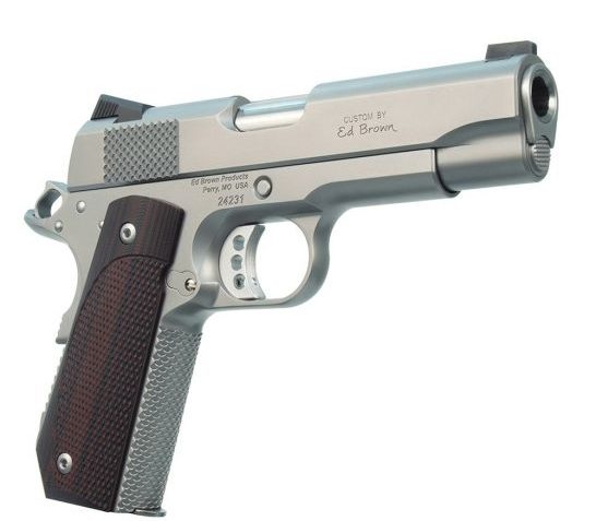 Ed Brown King Cobra .45 ACP Pistol, Matte Stainless Steel – KC18-SS