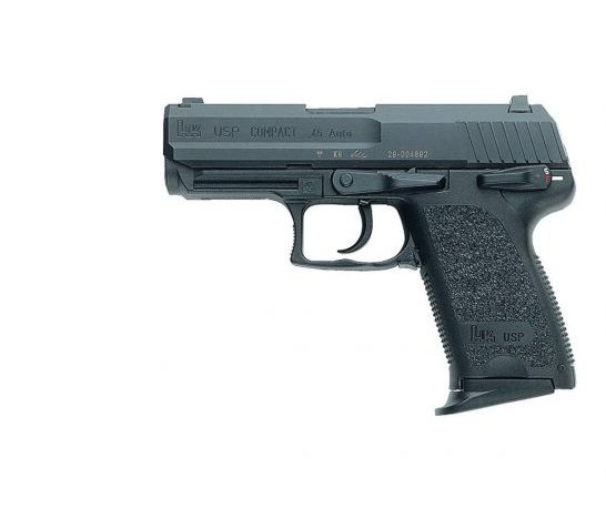 Heckler & Koch USP45 Compact (V1) .45 ACP Pistol, Blk – 704531LEA5