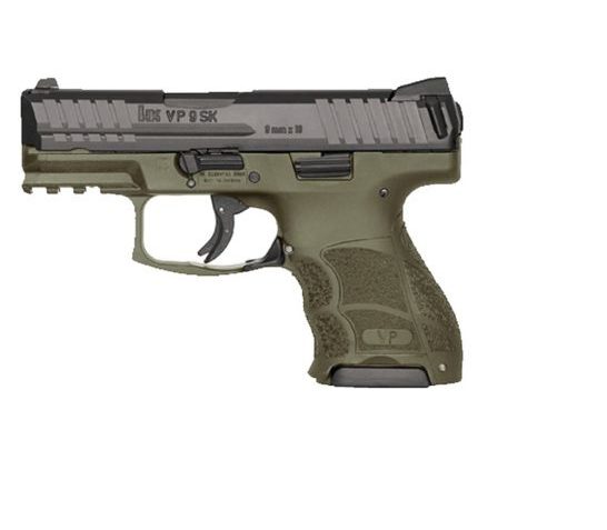 Heckler & Koch VP9 SK LE 9mm Pistol, OD Green – 81000438