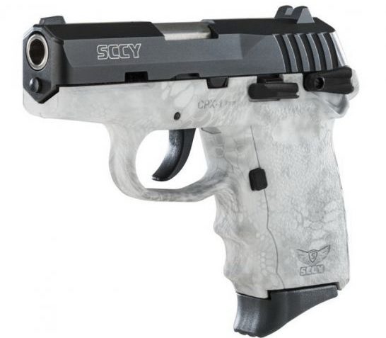 SCCY CPX-1 9mm Pistol, Kryptek Yeti – CPX1CBKY