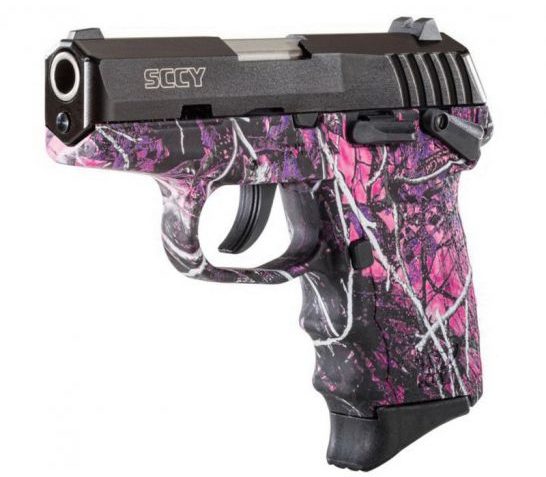 SCCY CPX-1 9mm Pistol, Muddy Girl – CPX1CBMG