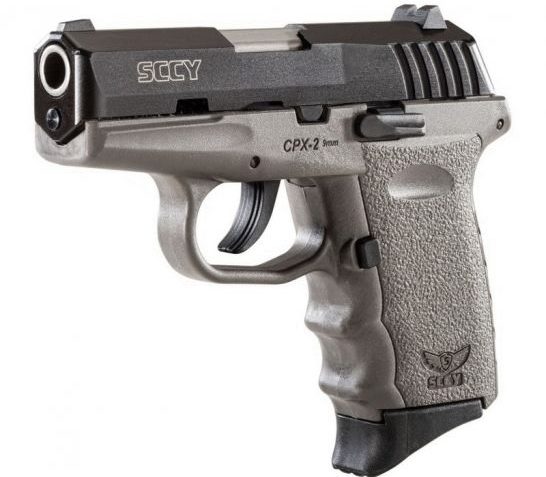 SCCY CPX-2 9mm Pistol, Sniper Gray – CPX2CBSG