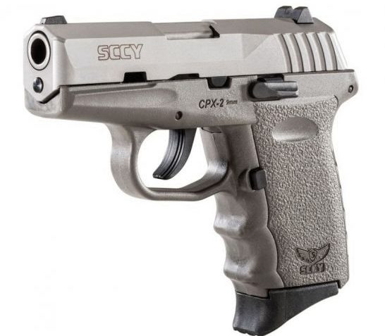 SCCY CPX-2 9mm Pistol, Sniper Gray – CPX2TTSG