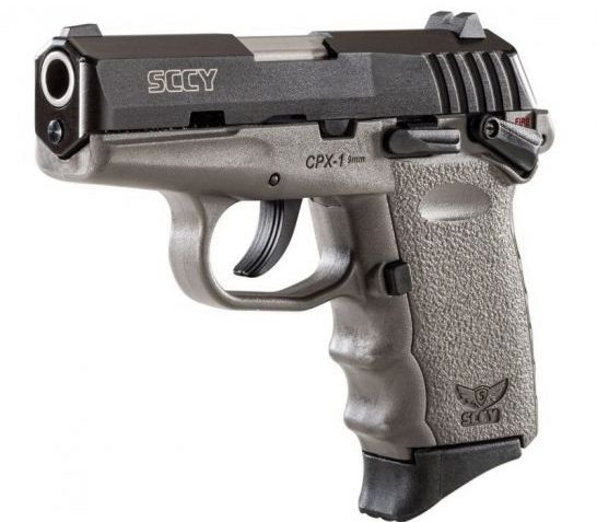 SCCY CPX-1 9mm Pistol, Sniper Gray – CPX1CBSG