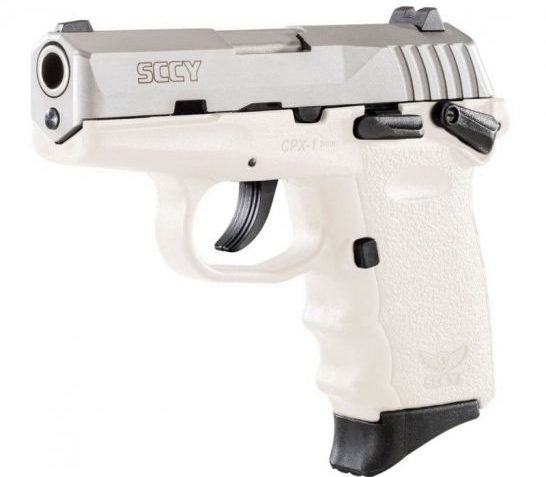 SCCY CPX-1 9mm Pistol, White – CPX1TTWT