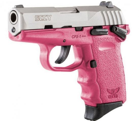 SCCY CPX-1 9mm Pistol, Pink – CPX1TTPK