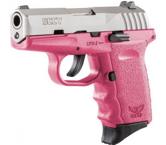 SCCY CPX-2 9mm Pistol, Pink – CPX2TTPK