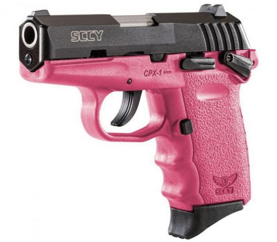 SCCY CPX-1 9mm Pistol, Pink – CPX1CBPK