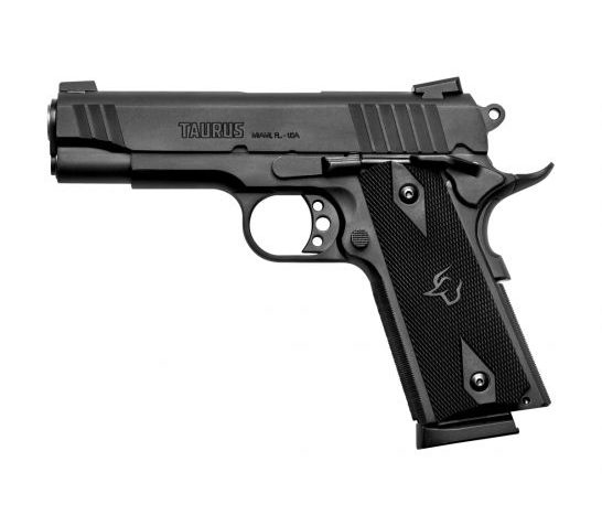 Taurus 1911 Commander Full .45 ACP Pistol, Blk – 1-191101COM-ALT1