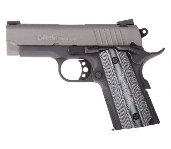 Taurus 1911 Officer Compact .45 ACP Pistol, Blk – 1-1911OFG-VZ