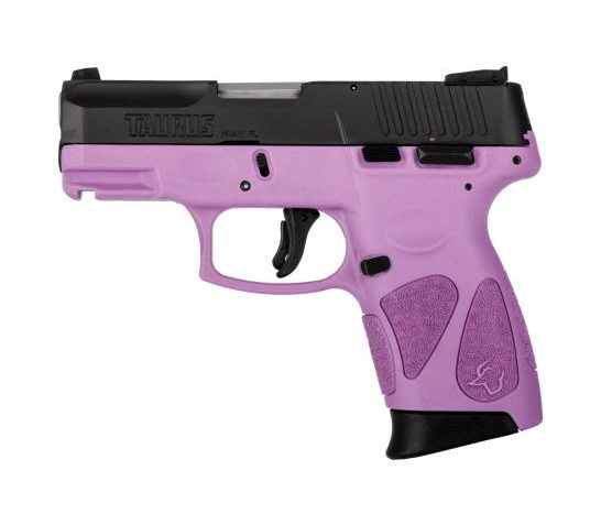 Taurus G2C Compact 9mm Pistol, Light Purple – 1-G2C931-12LP