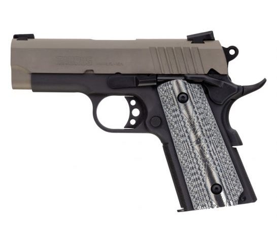 Taurus 1911 Officer Compact .45 ACP Pistol, Blk – 1-1911OFS-VZ