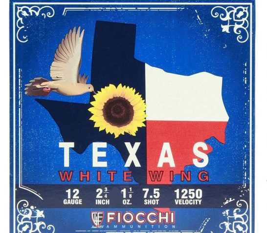 Fiocchi Texas White Wing Dove Loads 2.75" 12 Gauge Ammo, 250 Rounds – 12TWW187