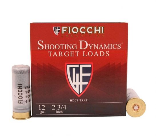 Fiocchi Shooting Dynamics 2.75" 12 Gauge Ammo, 250 Rounds – 12SD249