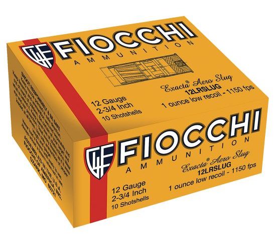 Fiocchi Extrema Aero 12 Gauge 2.75" Slug, 80 Rounds – 12FLESLUG