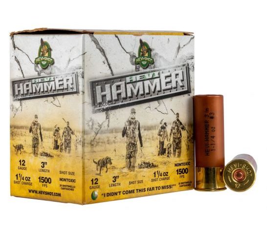 Hevi-Shot Hevi-Hammer 3" 12 Gauge Ammo 2, 25/box – 28002