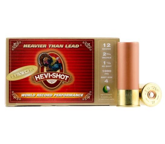 Hevi-Shot Hevi-13 2.75" 12 Gauge Ammo 4, 5/box – 42734