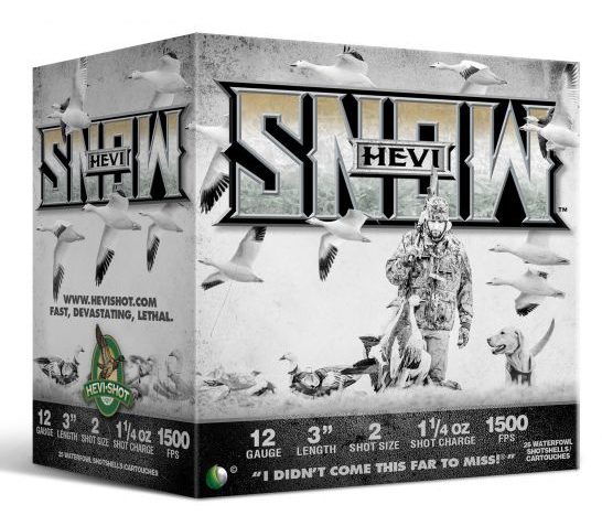 Hevi-Shot Hevi-Snow 3" 12 Gauge Ammo 2, 25/box – 20002