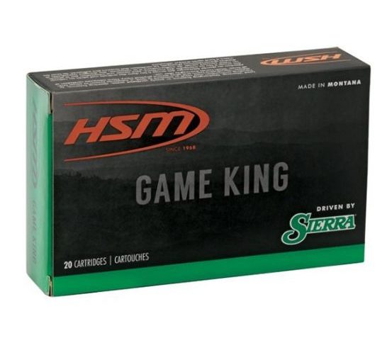 HSM Ammunition Game King 165 gr Round Nose Flat Point .30-40 Krag Ammo, 20/box – 3040KRAG