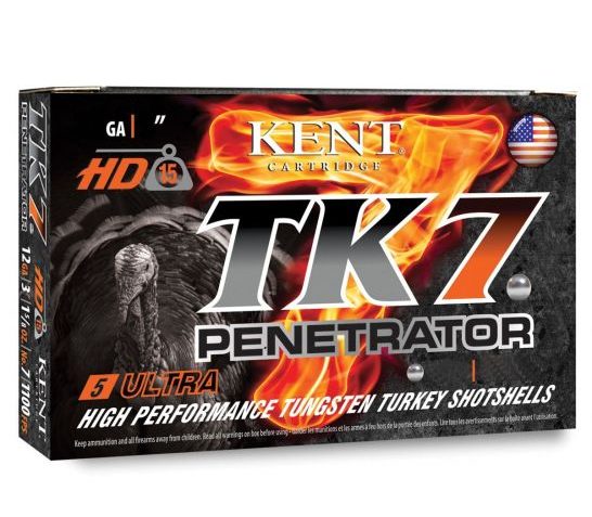 Kent Cartridge TK7 Penetrator 3" 20 Gauge Ammo 7, 5/box – T203TK407