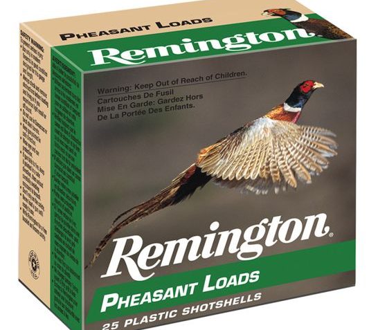 Remington Pheasant 2.75" 12 Gauge Ammo 4, 25/box – PL124