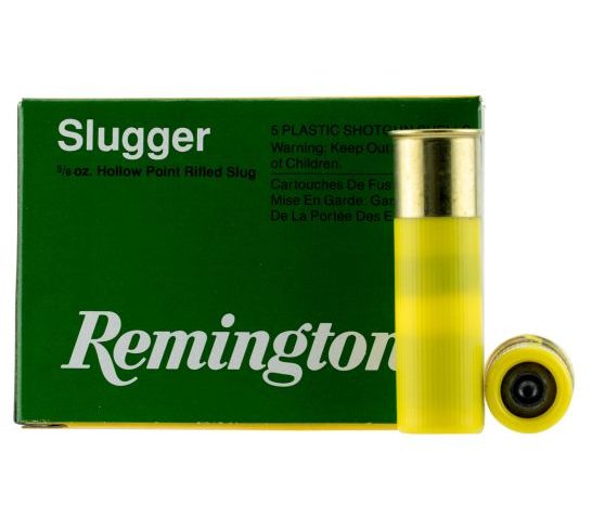 Remington Slugger 2.75" 20 Gauge Ammo, 5/box – SP20RS