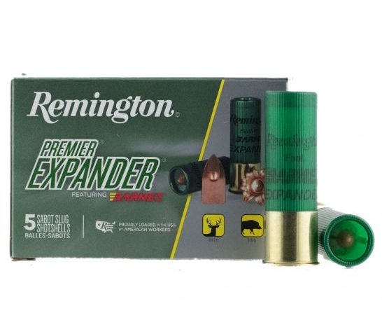 Remington Premier Expander 3" 12 Gauge Ammo, 5/box – PRX12M