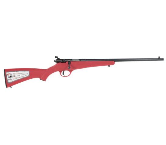 Savage Arms Rascal (Red) 22 LR 16.11 Round Bolt Action Rimfire Rifle, Sporter – 13795