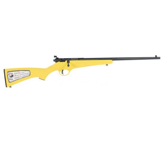 Savage Arms Rascal (Yellow) 22 LR 16.11 Round Bolt Action Rimfire Rifle, Sporter – 13805