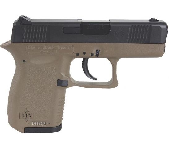 Diamondback Firearms DB380 Micro-Compact .380 ACP Pistol, FDE – DB380FDE