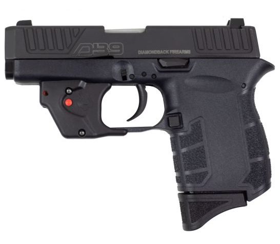 Diamondback Firearms DB9 9x19mm Pistol, Blk – DB9VL