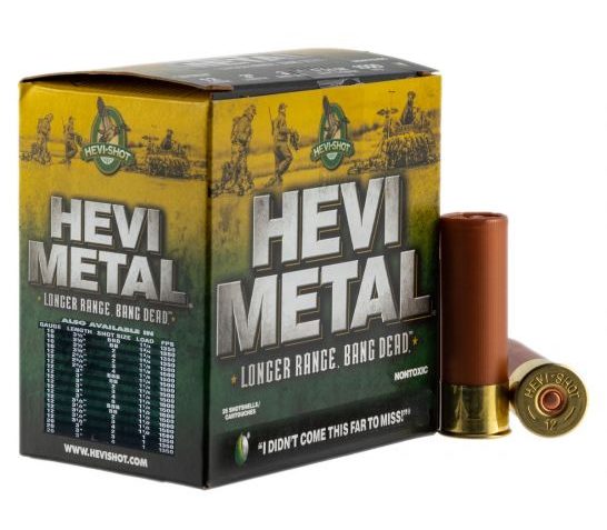 Hevi-Shot Hevi-Metal Longer Range 3" 12 Gauge Ammo BB, 25/box – 38088