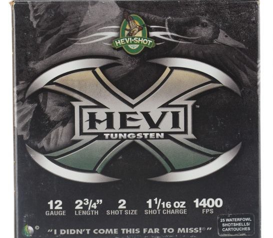 Hevi-Shot Hevi-X 2.75" 12 Gauge Ammo 2, 25/box – 50272