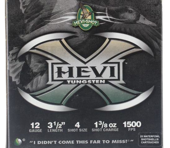 Hevi-Shot Hevi-X 3.5" 12 Gauge Ammo 4, 25/box – 50354