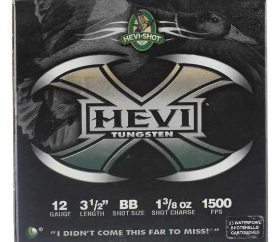 Hevi-Shot Hevi-X 3.5" 12 Gauge Ammo BB, 25/box – 50358