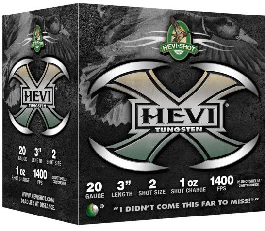 Hevi-Shot Hevi-X 3" 20 Gauge Ammo 2, 25/box – 52302