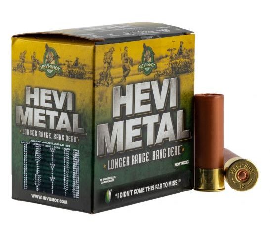 Hevi-Shot Hevi-Metal Longer Range 3.5" 10 Gauge Ammo 4, 25/box – 37504