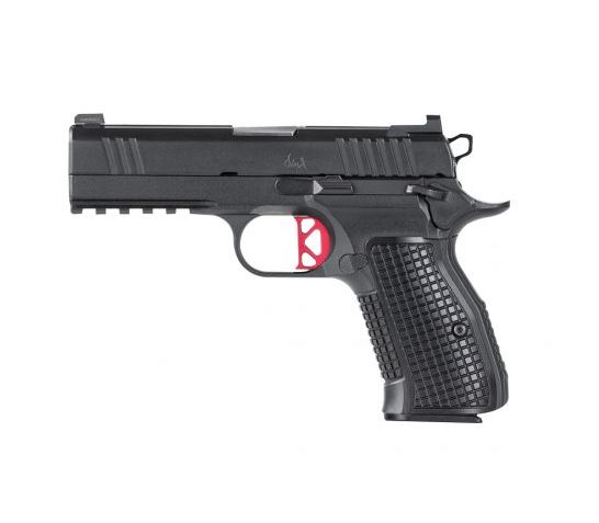 Dan Wesson DWX Compact Light Rail 9mm Pistol, Blk – 92101