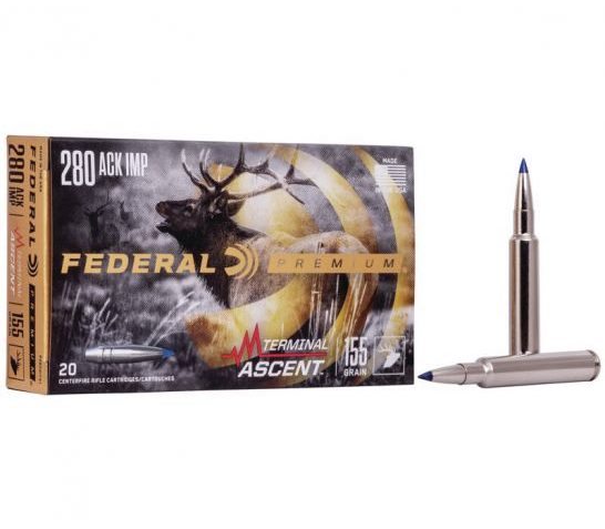 Federal 155 gr Terminal Ascent .280 Ammo, 20/pack – P280AITA1