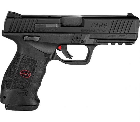 SAR USA SAR9 9mm Pistol, Blk – SAR9BL10