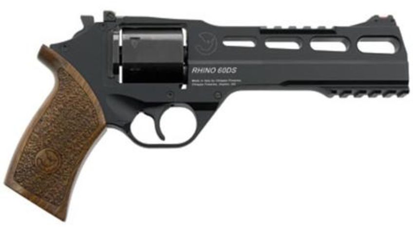 Chiappa Rhino 60DS SAR, 9mm, 6" Barrel, 6rd, Black