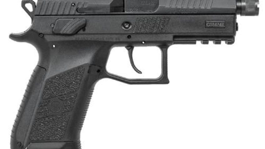 CZ P-07 Suppressor Ready, 9mm, 4.3", Black Nitride, 17rds